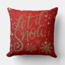 Search for sparkly christmas pillows Red