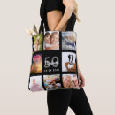 Search for 50th birthday tote bags Milestone celebration