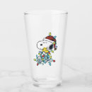 Search for christmas glassware Peanuts