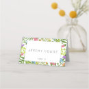 Search for wildflower place cards Spring summer fall