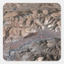 Search for landforms stickers Satellite view