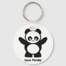 Search for panda keychains China