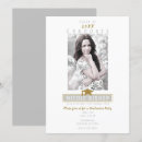 Search for grey graduation invitations Silver