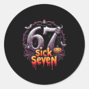 Search for sevens stickers 6 7