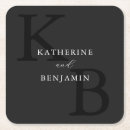 Search for monogram coasters Elegant