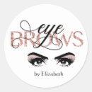 Search for eyebrows stickers Rose gold