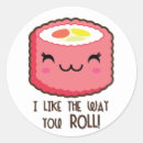 Search for sushi rolls stickers Cute