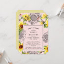 Search for pink sunflower invitations Girl
