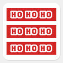 Search for ho ho ho stickers Red