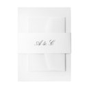 Recherche de monogramme bandeaux de faire part Bande ventrale simple