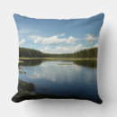 Recherche de lac cygne coussins Paysage