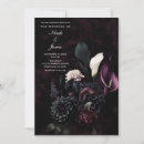 Recherche de moody floral invitations Chute