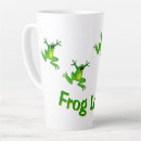 Recherche de grenouille mignonne tasses Vert
