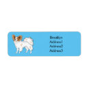 Search for papillon return address labels Pet