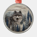 Search for wolf ornaments Winter