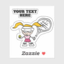Recherche de dessins animés autocollants Girl