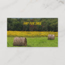 Search for hay business cards Farm