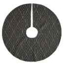 Search for art deco tree skirts Black