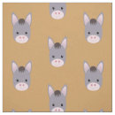 Search for donkey fabric Cute