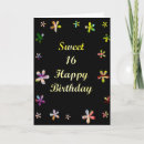 Search for sweet 16 birthday cards Pretty