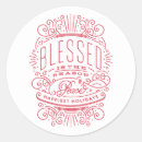 Search for blessed stickers Red