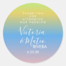 Search for blue pink wedding stickers Modern