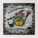Search for halloween witch puzzles Bat