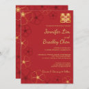 Recherche de rouge chinois mariage invitations De asiatique
