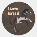 Search for pinto horse stickers Stallion