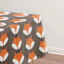 Search for fox tablecloths Whimsical