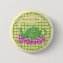 Search for tea time buttons Teapot