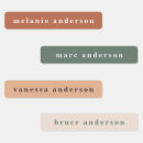 Search for waterproof name labels Gender neutral