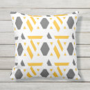 Search for mustard and grey pillows Pattern