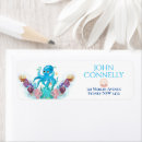 Search for blue octopus return address labels Boy
