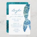 Recherche de mermaid under the sea birthday invitations Sous la mer