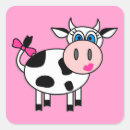 Search for happy cows stickers Cartoon cow