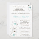 Recherche de spring anniversaire invitations Bleu