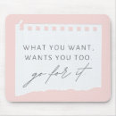 Search for affirmation mousepads Quote