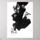 Search for fluid painting posters Black