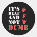 Search for deaf awareness stickers Hard of hearing