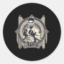 Search for conditioning stickers Muay thai fighter