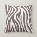 Search for brown zebra pillows Trendy