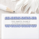 Search for blue damask pattern Vintage