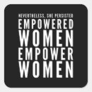 Search for empowered stickers Womens rights