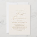 Search for party first communion invitations Modern 1st communion