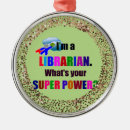 Search for librarian ornaments Library