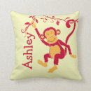 Recherche de singe rouge coussins Pour enfants