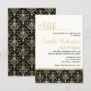 Search for damask birthday invitations 80th