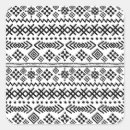 Search for tribal flower stickers Pattern