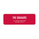 Search for sophisticated return address labels Simple